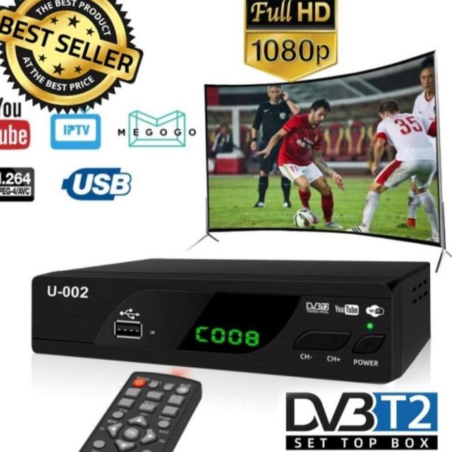 STB DVB T2 SET TOP BOX TV DIGITAL U-002 STB DVB T2 TV DIGITAL U-002