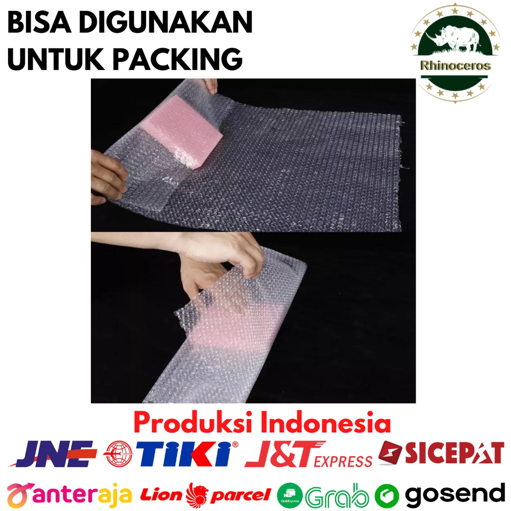 Bubble Wrap Hitam Roll Bening Putih Tebal Buble Wrap Plastik Rol Packing Online Murah Berkualitas