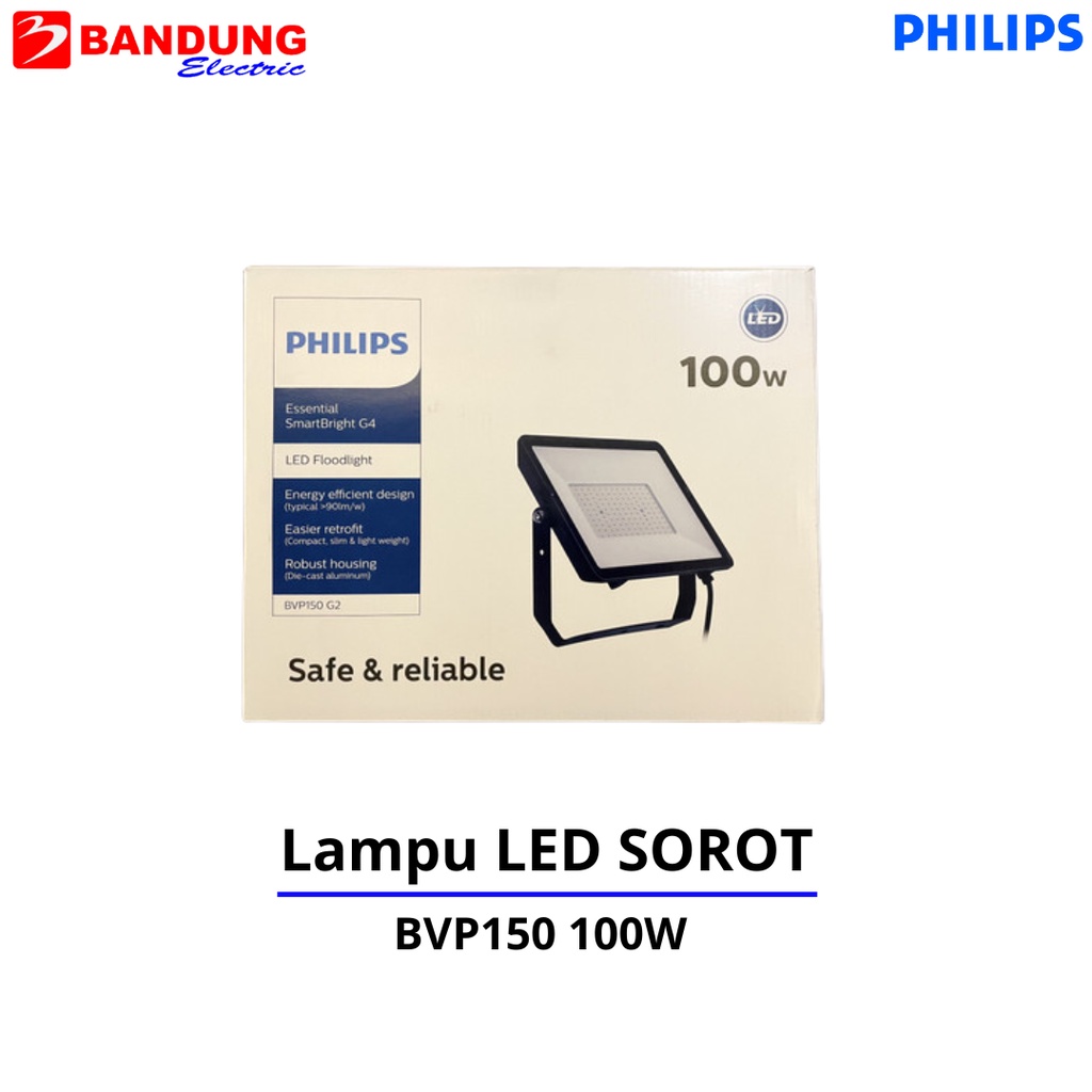lampu  SOROT LED BVP150 100W Philips