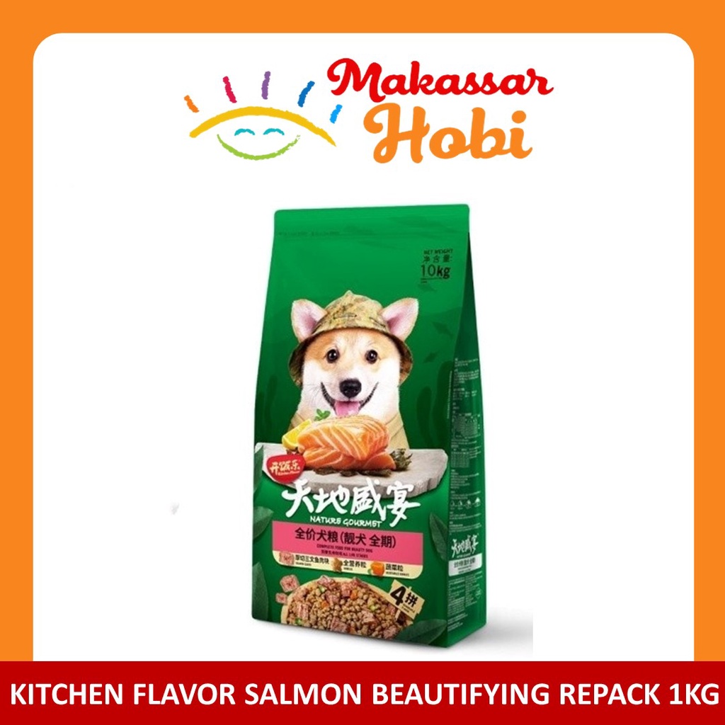 Kitchen Flavor Dog BEAUTY Nature Gourmet Beautifying Repack 1kg 1 kg