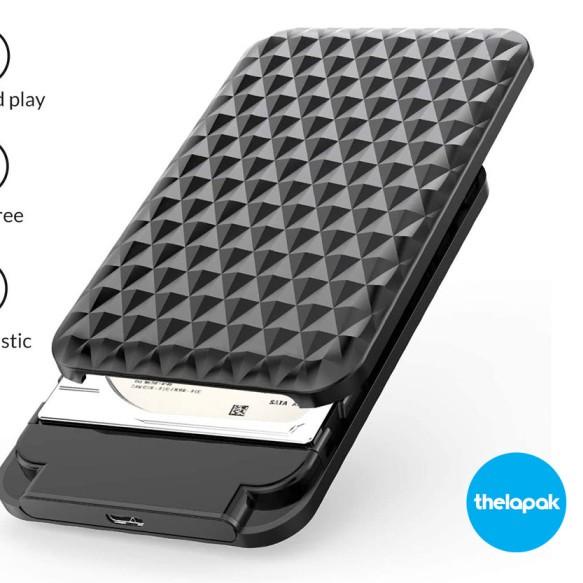 Casing Hardisk External ORICO 2520C3 2.5 SATA USB Type-C HDD Enclosure