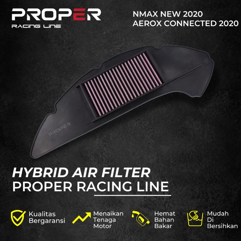Filter Udara SemiRacing ProperRacingLine Yamaha New Nmax 2020 / Aerox Connected 2020