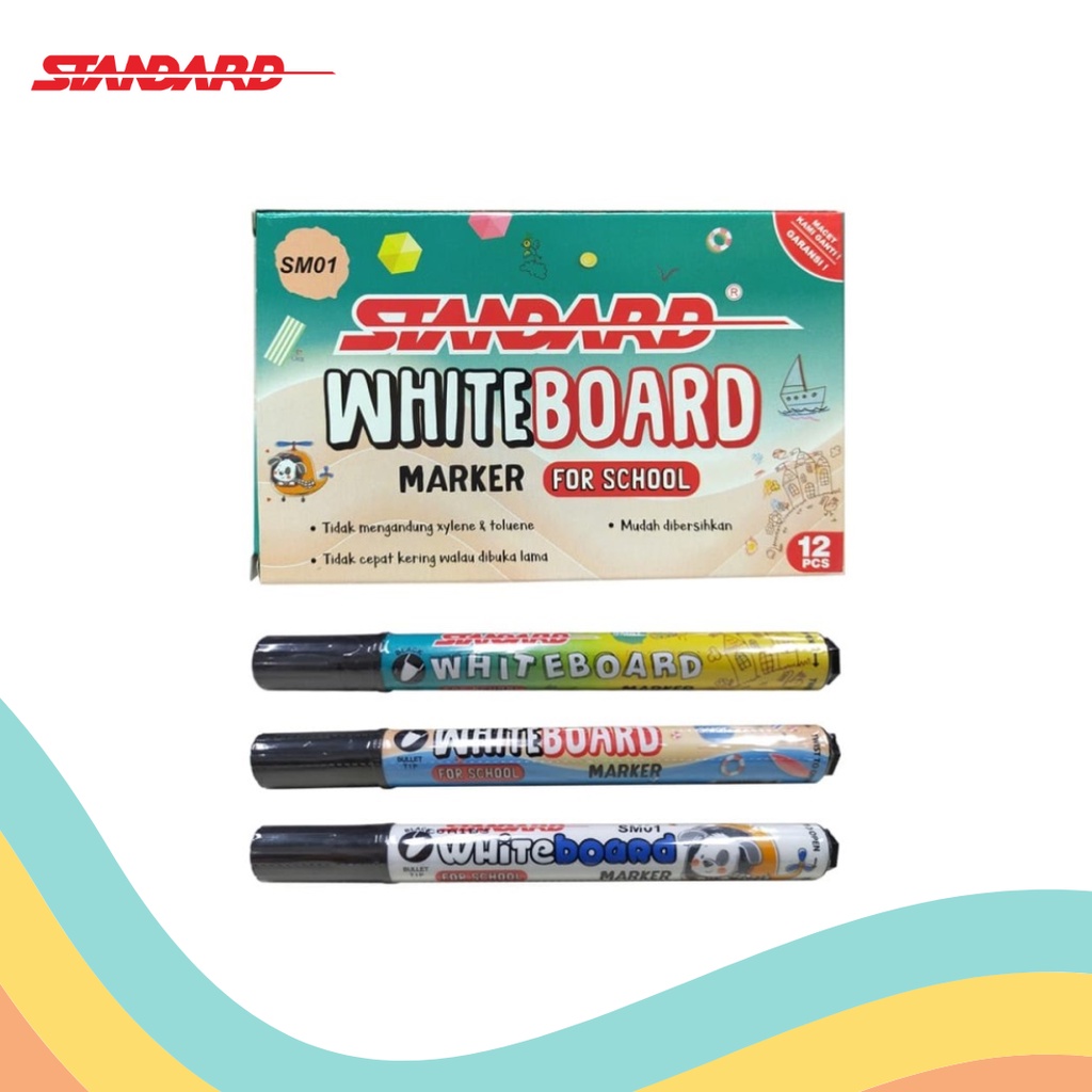 

SPIDOL WHITEBOARD STANDARD SM-01 (1 PCS)