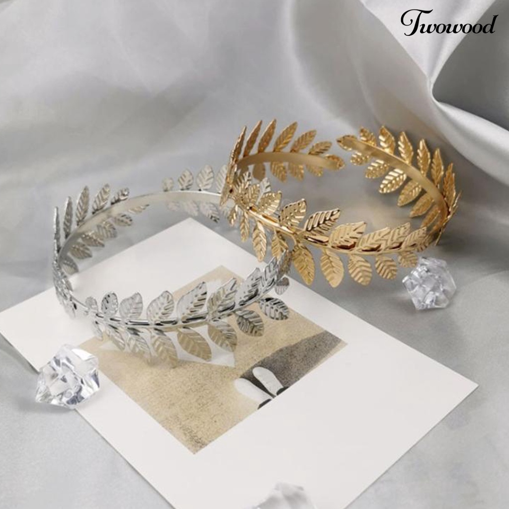 Gelang Model Terbuka Desain Daun Bahan Alloy Gaya Minimalis Adjustable Untuk Hadiah Natal