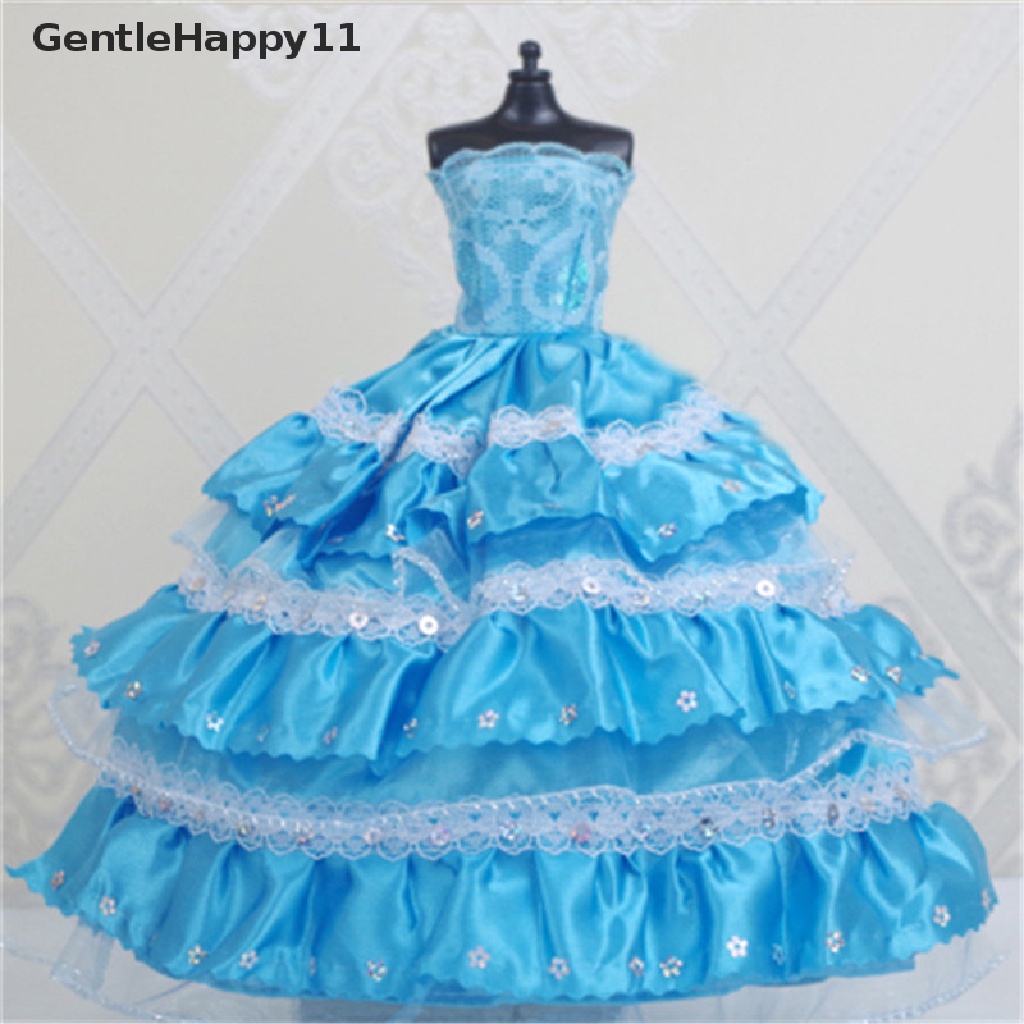 Gentlehappy Handmade Princess Wedding Party Dress Pakaian Gaun Untuk Boneka Hadiah id