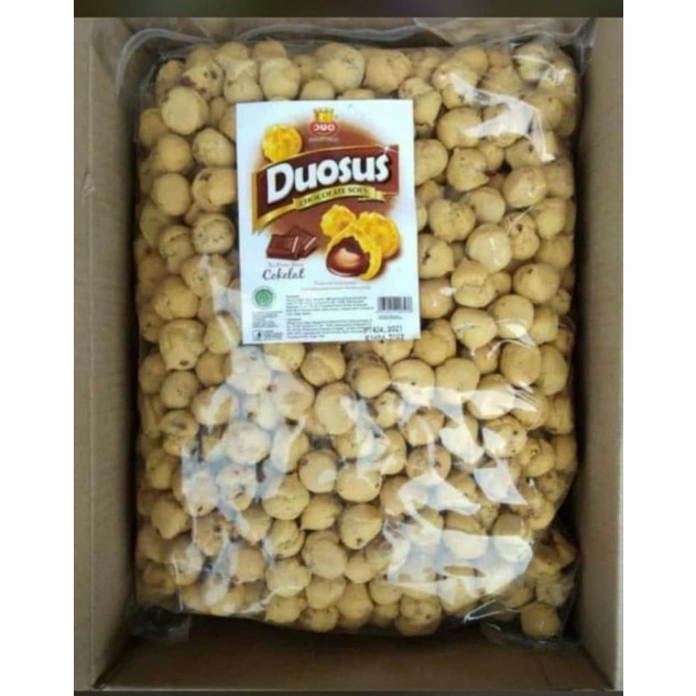 

COKLAT LUMER DUO SOES / Soes kering isi 800gram (RE-PACK)