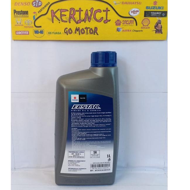 OLI SGO 5W-30 API SN/GF-5 FULL SYNTHETIC SUZUKI 1L - OLI MOBIL SUZUKI