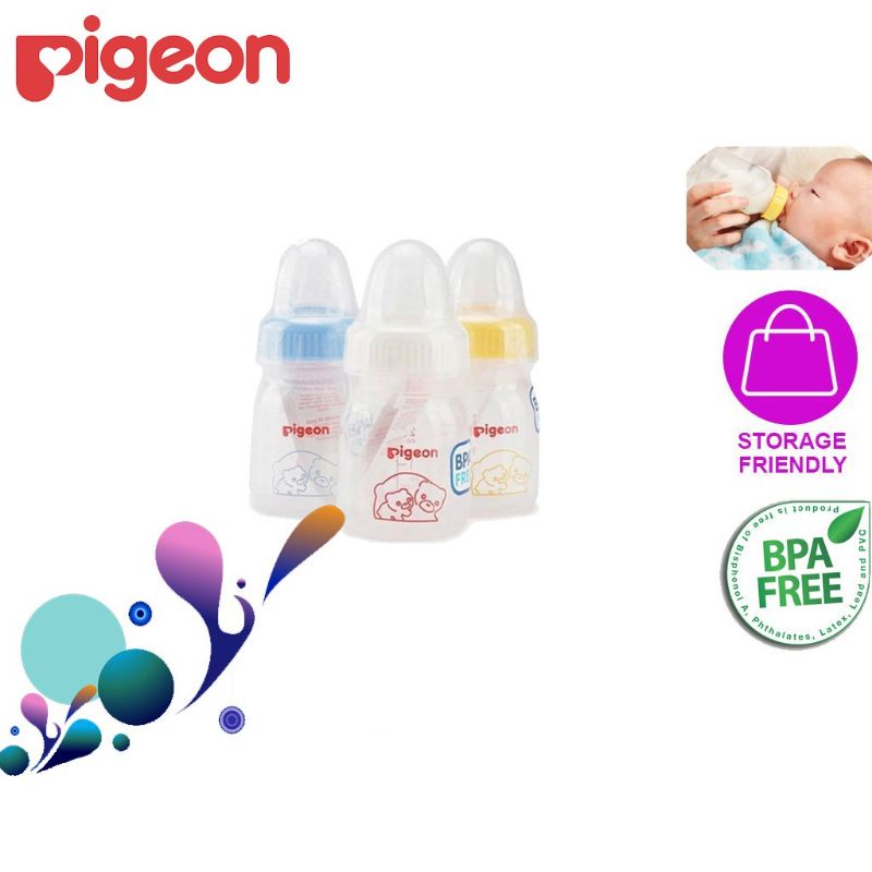 BOTOL SUSU PIGEON 50 ML MURAH /botol pigeon 50 ml random