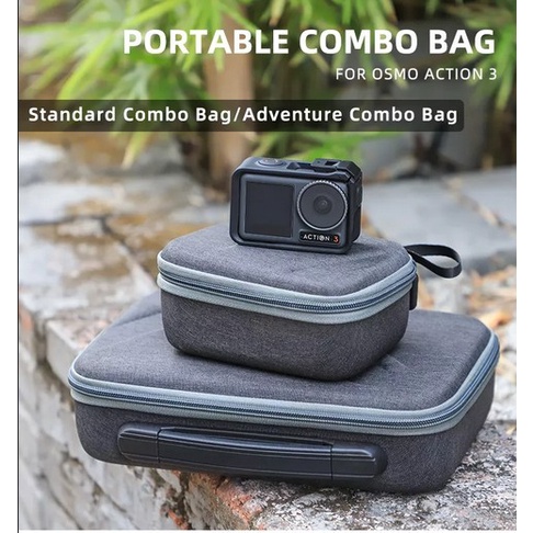 Sunnylife Portable Carrying Case Mini Standard Combo Bag DJI Action 3