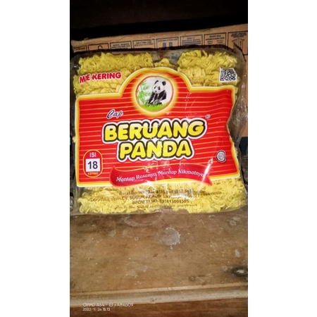 

Mie kering merk beruang panda isi 18biji/mie becek/mie murah