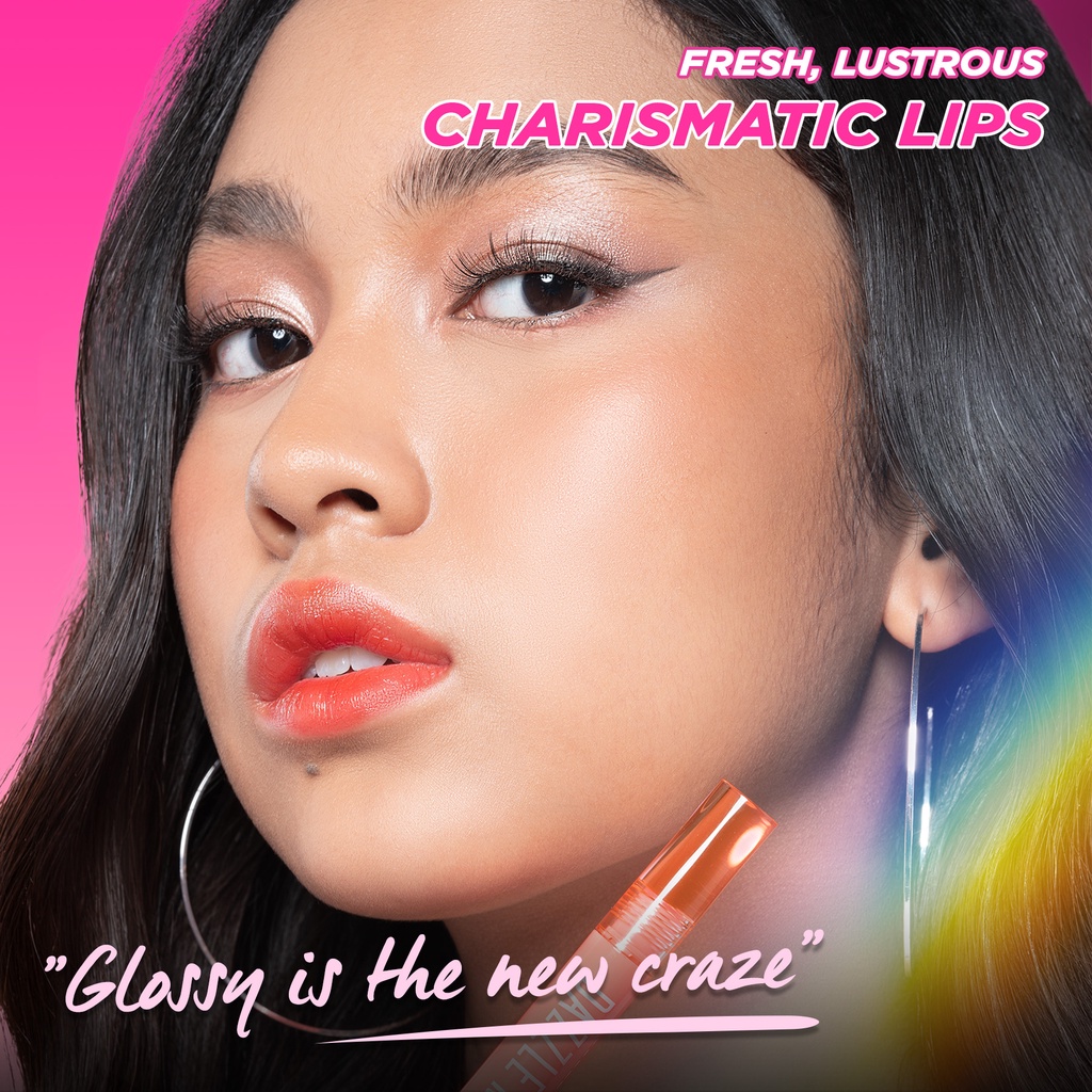 𝐑𝐀𝐃𝐘𝐒𝐀 - DAZZLE ME Glossip Girl Lip Cream | Hyper Hydrating 24H Moisturizer Lipcream High Pigmented Lipstik