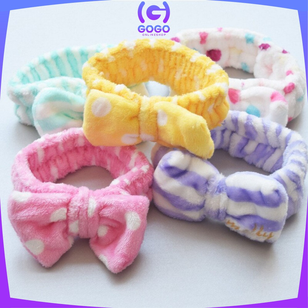 GOGO-C70 Bando Mandi Facial Headband Hairband Korea Model Pita Kelinci Kucing / Bandana Masker Wanita