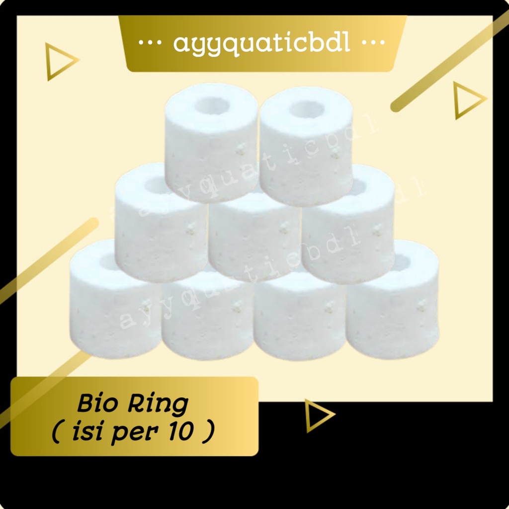 Bioring Bio care Ceramic ring filter Aquarium aquascape