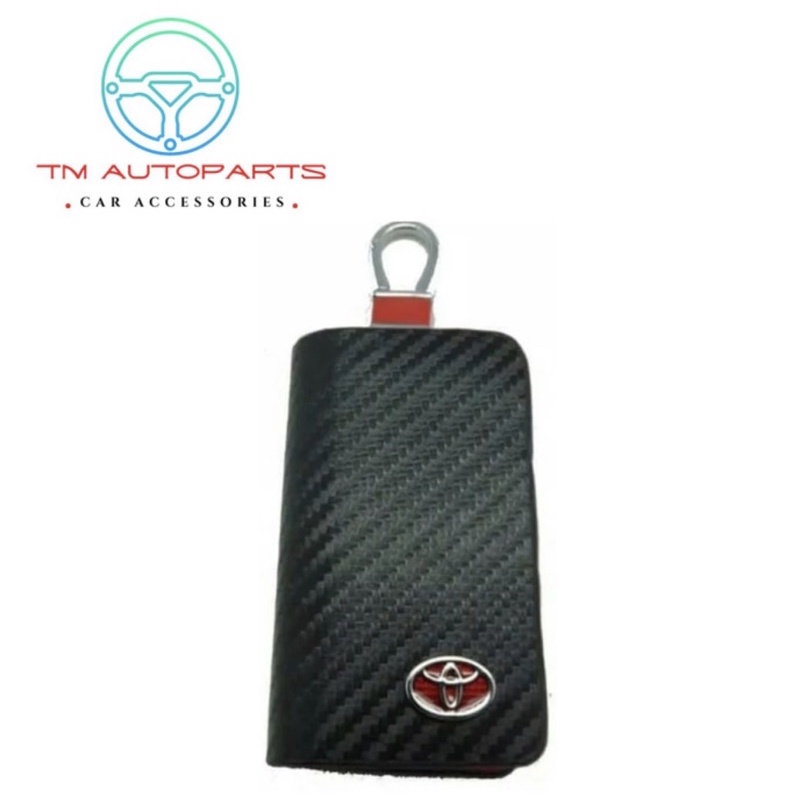 dompet STNK mobil TOYOTA carbon