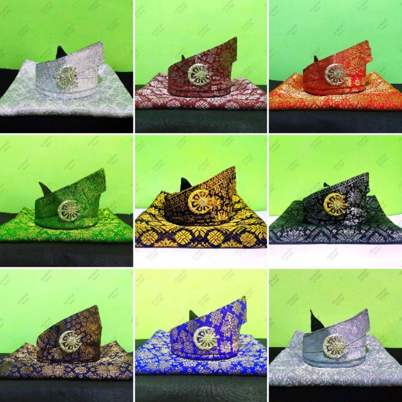 SET TANJAK MELAYU ANAK-ANAK (0 - 10 TAHUN) | MODEL TANJAK KREASI JOHOR-RIAU | TANJAK SONGKET PREMIUM ASLI MELAYU