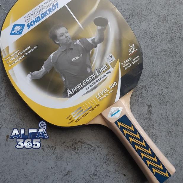 Donic Schildkrot Appelgren 500 Bat Bet Pingpong Tenis Meja