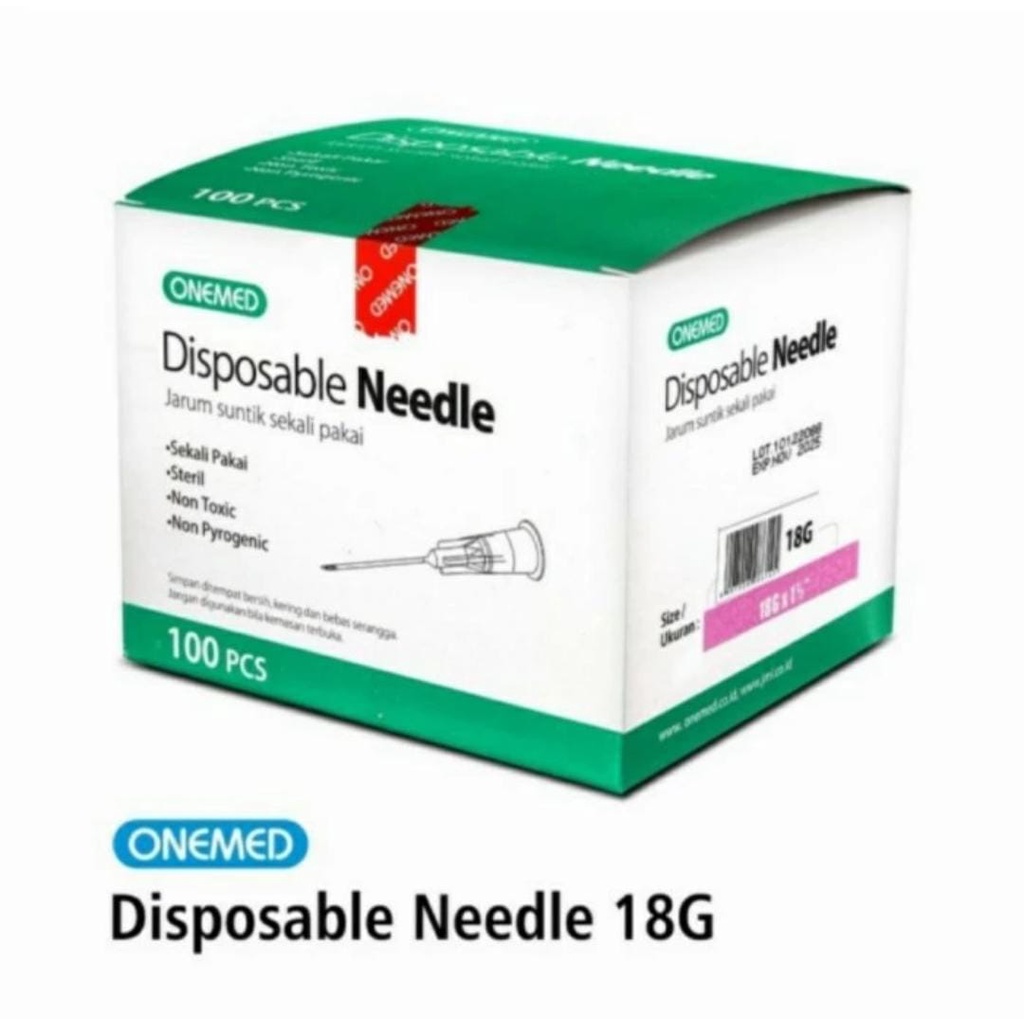 NEEDLE 18G ONEMED