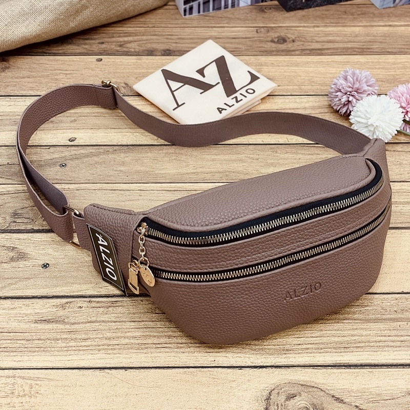 MURAH ALZIO - TAS PAPIRUT PINGGANG WANITA PRIA BUMBAG - ALZIO WAISTBAG RAINER