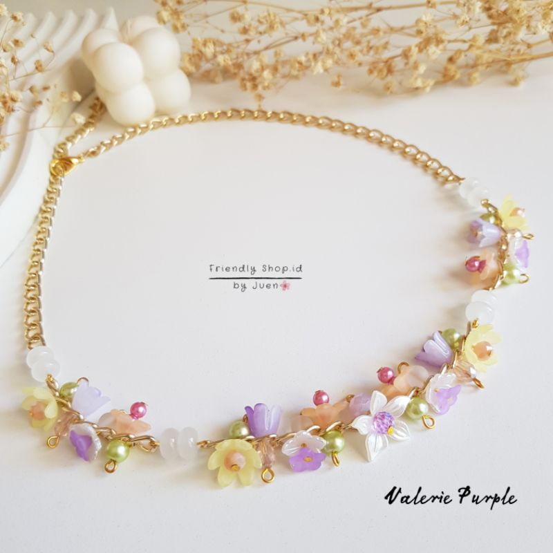 VALERIE  NECKLACE PREMIUM / KALUNG MANIK / KALUNG HIJAB / KALUNG KRISTAL / CHOOKER