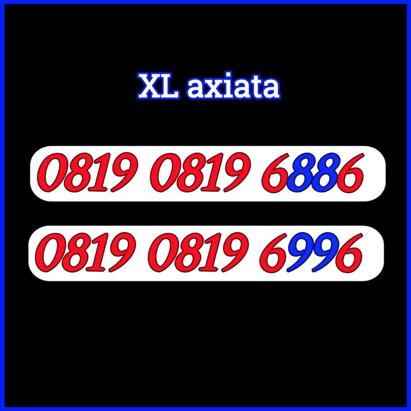 Nomor Cantik XL - Nomor cantik XL axiata - No Cantik XL - Kartu Perdana XL