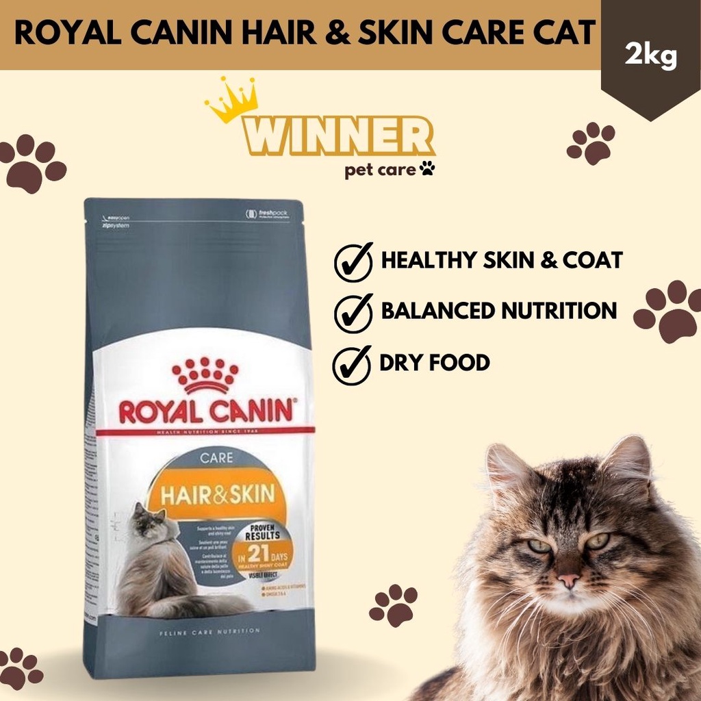 Royal Canin Hair and Skin Care Cat Food Freshpack 2kg