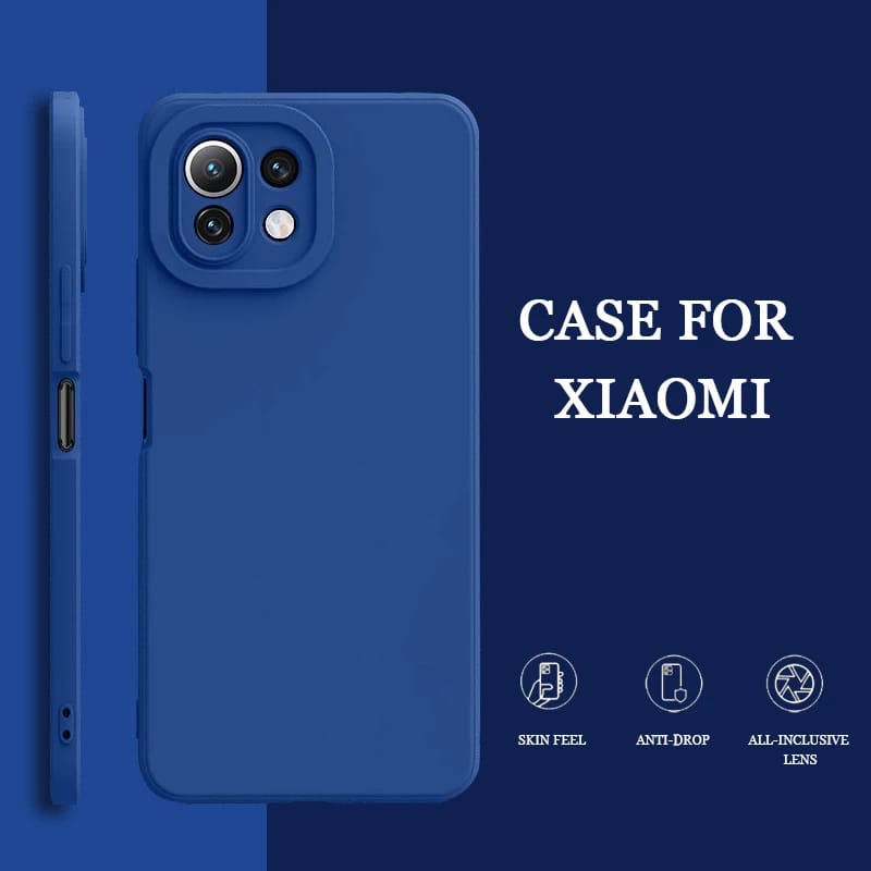 Case XIAOMI Original Premium Square Camera Redmi REDMI 4A / REDMI 5A / REDMI 6A / REDMI 4X / REDMI  5X / REDMI 7 / REDMI 7A