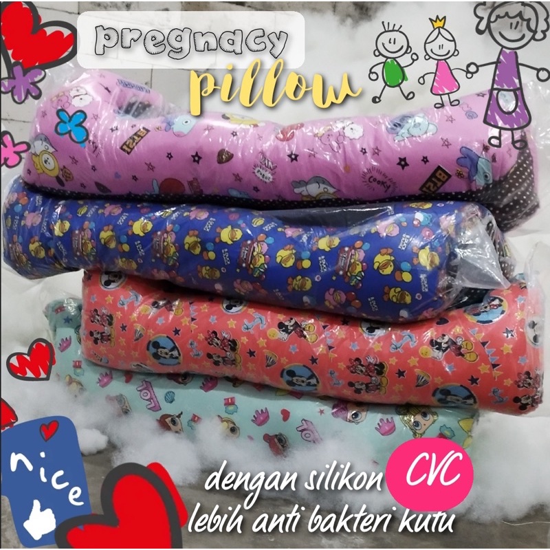 BANTAL IBU HAMIL MOTIF bahan katun  tebal dan lembut