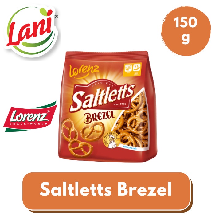 

NEW Lorenz Saltletts Brezel 150g