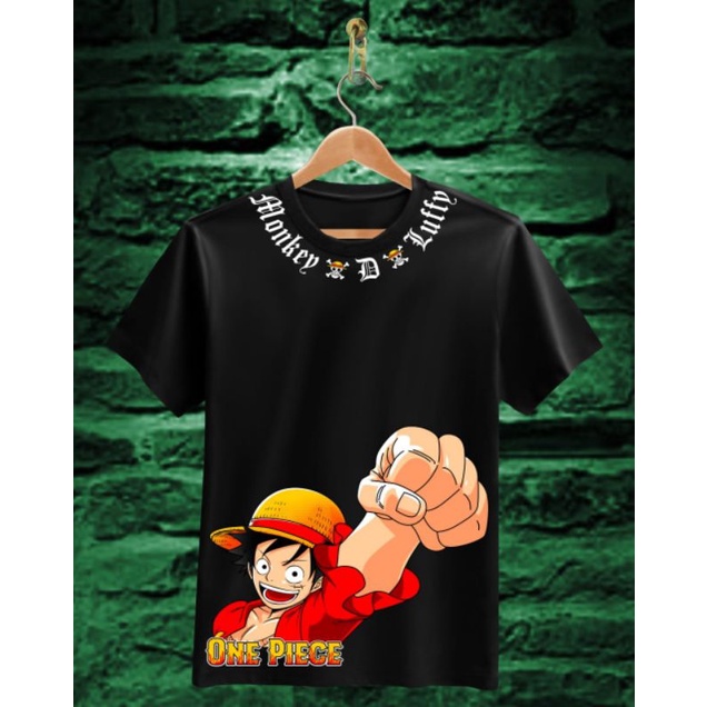 Baju kaos pria distro hitam putih lengan pendek terbaru viral kekinian 2022 / kaos anime jepang / ka