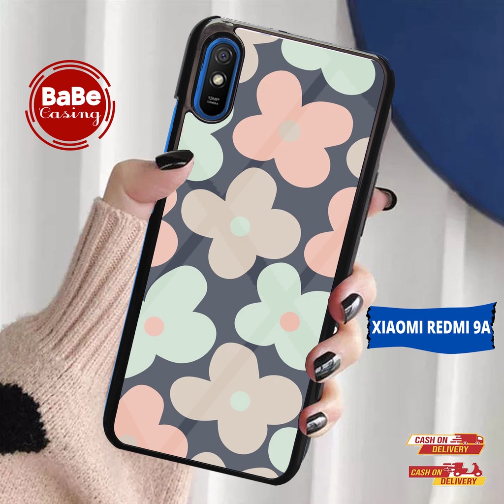 Case XIAOMI REDMI 9A - Casing Hp XIAOMI REDMI 9A - [ FLOWER ] - Case Hp - Casing Hp - Softcase XIAOM