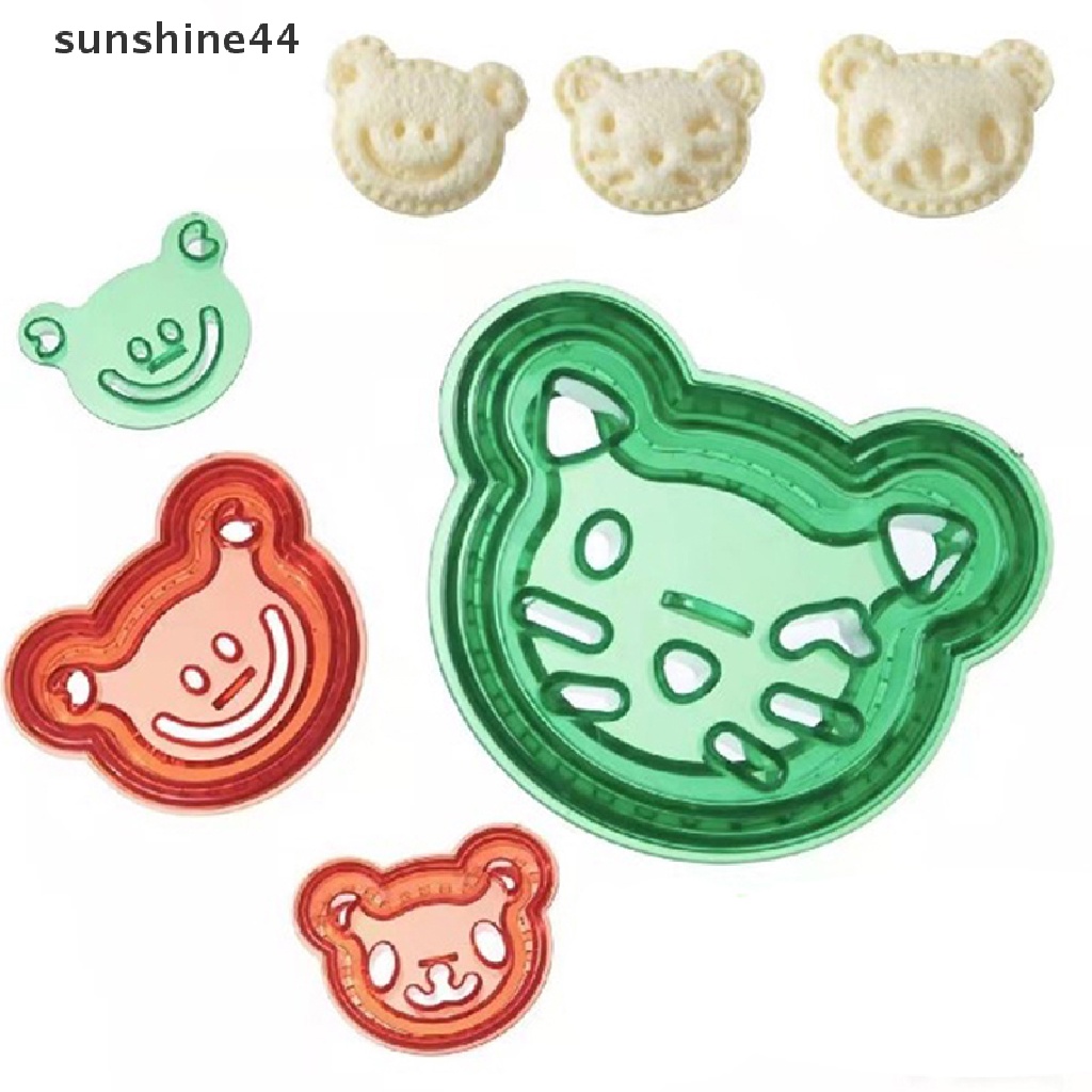 Sunshine 1 Set Cetakan Pemotong Sandwich Untuk Sarapan Anak