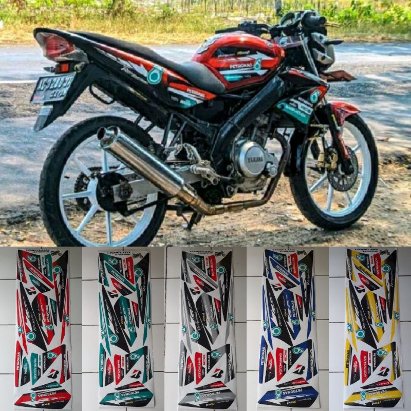 Striping vixion lama variasi "PETRONAS" l Striping vixion old variasi " PETRONAS "