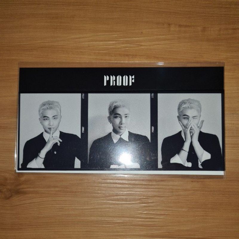 [ READY STOCK ] OFFICIAL BTS PROOF RM NAMJOON WEVERSE POB PO BENEFIT TRIPTYCH ART PHOTO