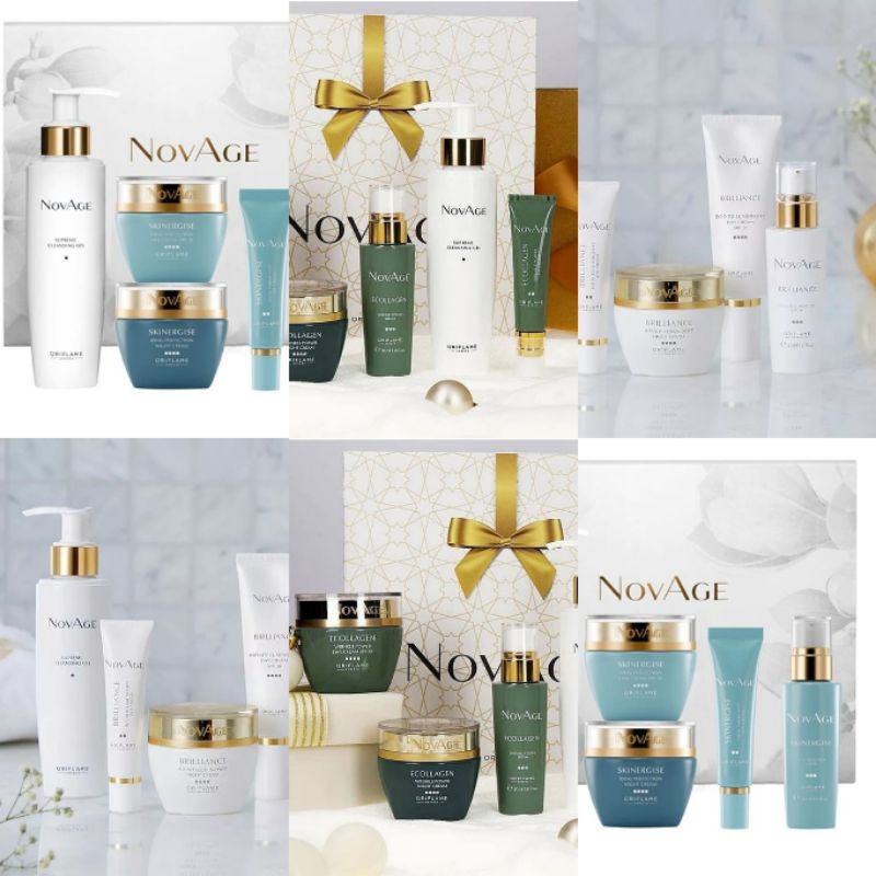 Novage Brilliance/Ecollagen/Skinergise/ Day Cream/Night Cream/Serum/Eye Cream