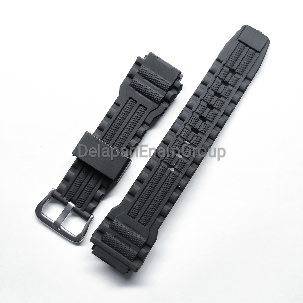 Watch Strap Q&amp;Q QQ QnQ M148 M-148 M 148 Rubber Black