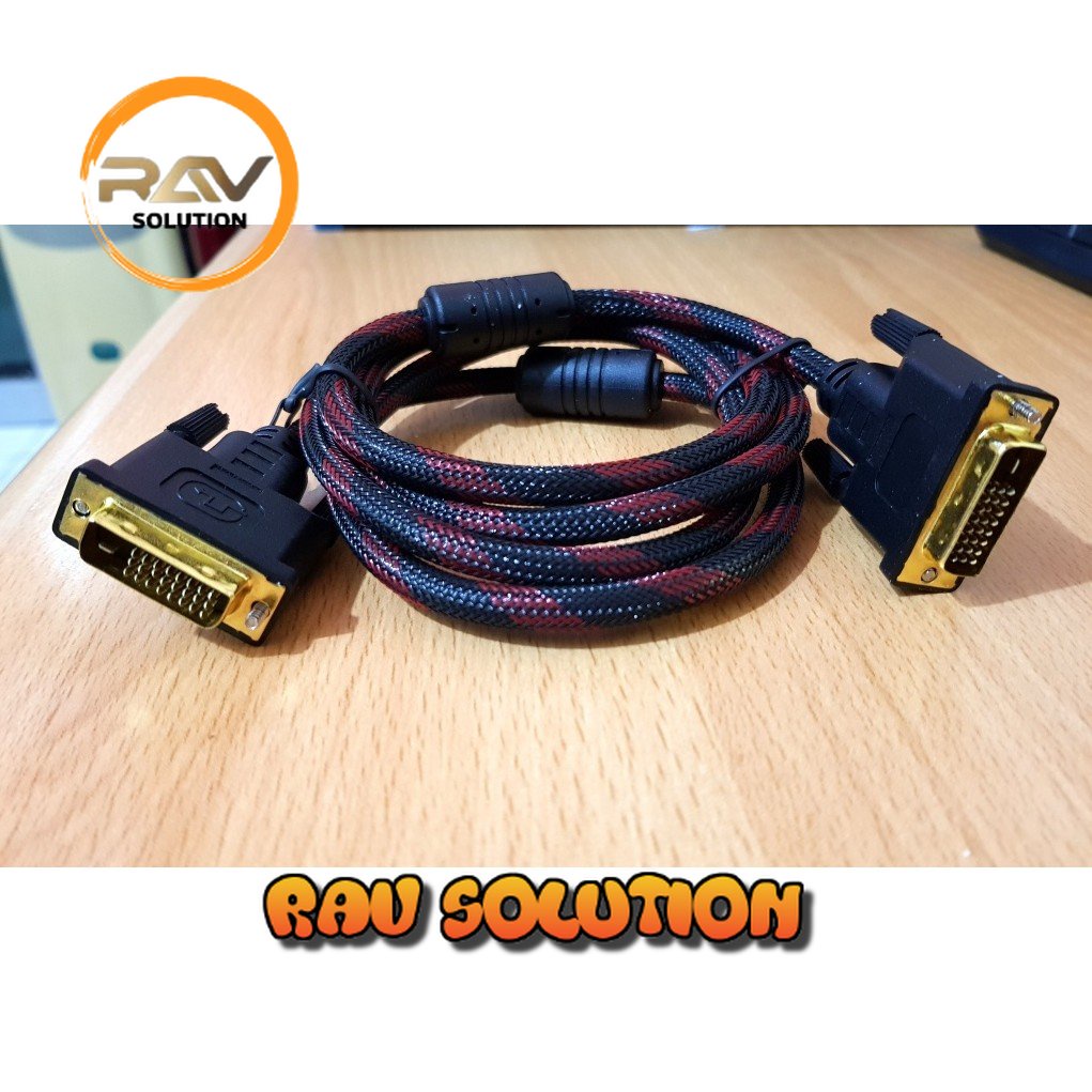 KABEL DVI D 24+1 TO DVI D 24+1 PANJANG 1.5 METER / CABLE DVI D 1.5M