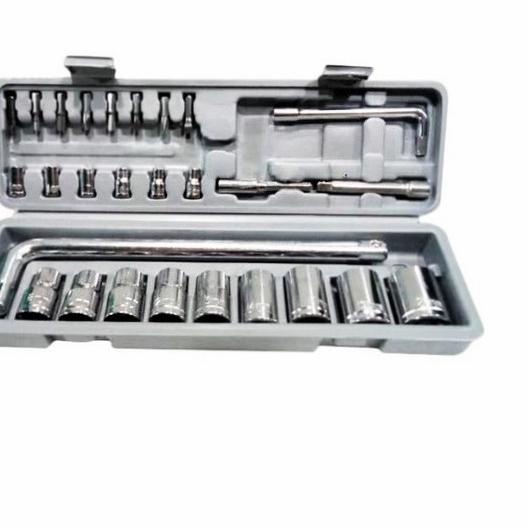 KENMASTER 27 pcs kunci sok shock socket 27pcs