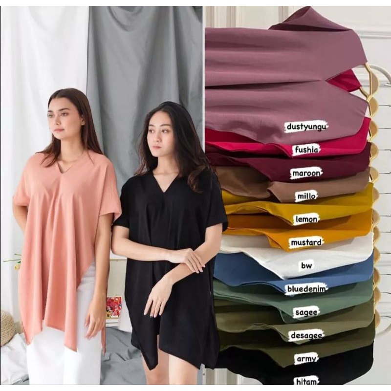 LONG SQUARE NAGITA | CRINKLE AIRFLOW | ATASAN NAGITA CRINKLE AIRFLOW