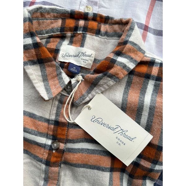 Univ*rsal TH plaid flanel longsleeved shirt