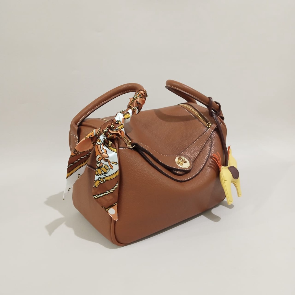 NAOMI - PREMIUM UPGRADE 5 WARNA FREE Twilly Linsy size 26 Shoulder Bag Import - Tas Premium - Tas Fashion - Tas Import size 26 - Tas Naomi - Tas Khaki colour