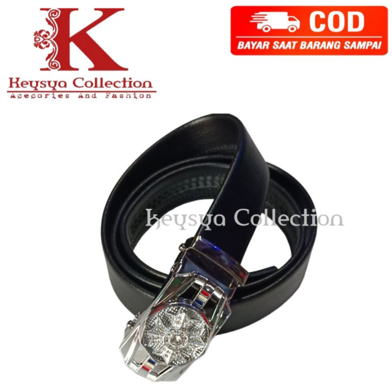 ikat pinggang pria kulit pu sabuk pria rell