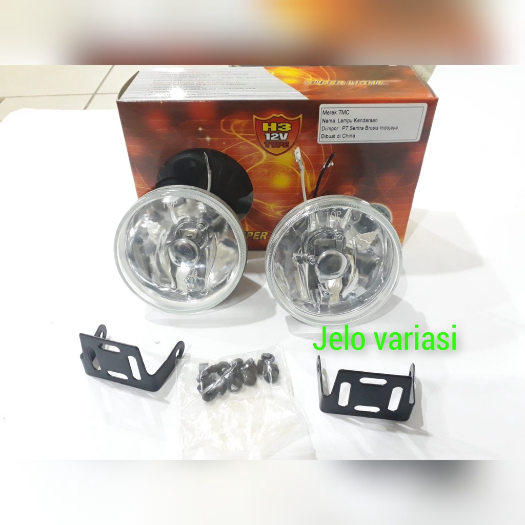 Foglamp Lampu Kabut Universal Lw- 1600 Mobil Lampu Kabut