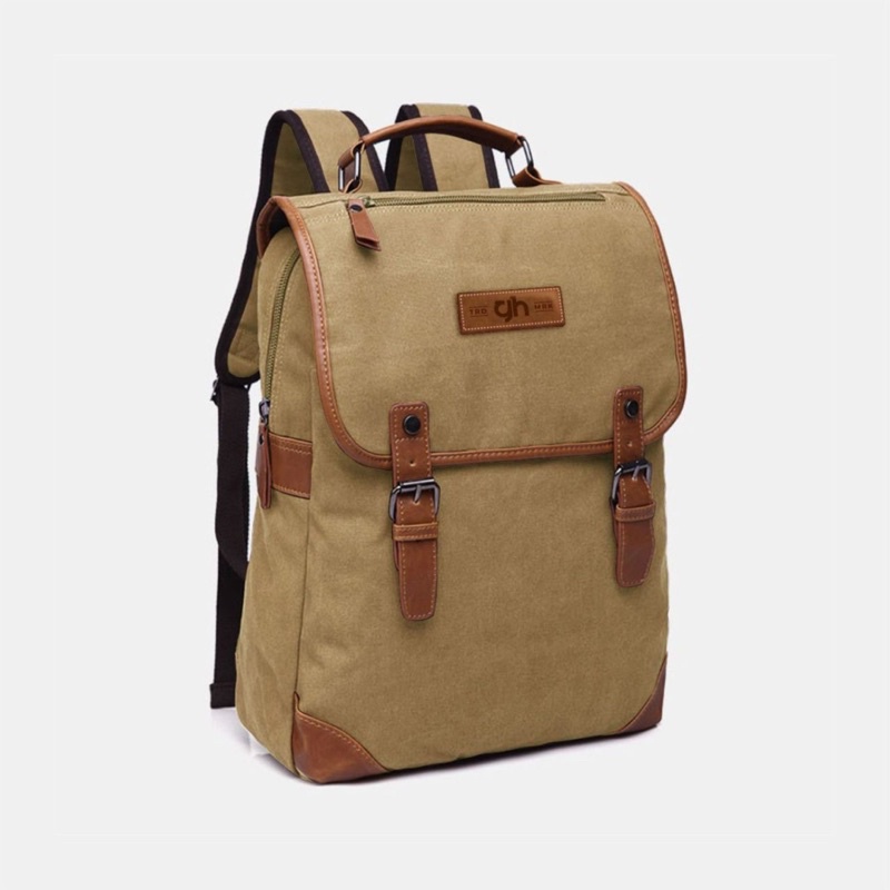 Ransel Canvas gh-bag Original Tas Punggung Pria Wanita Kuliah Kerja