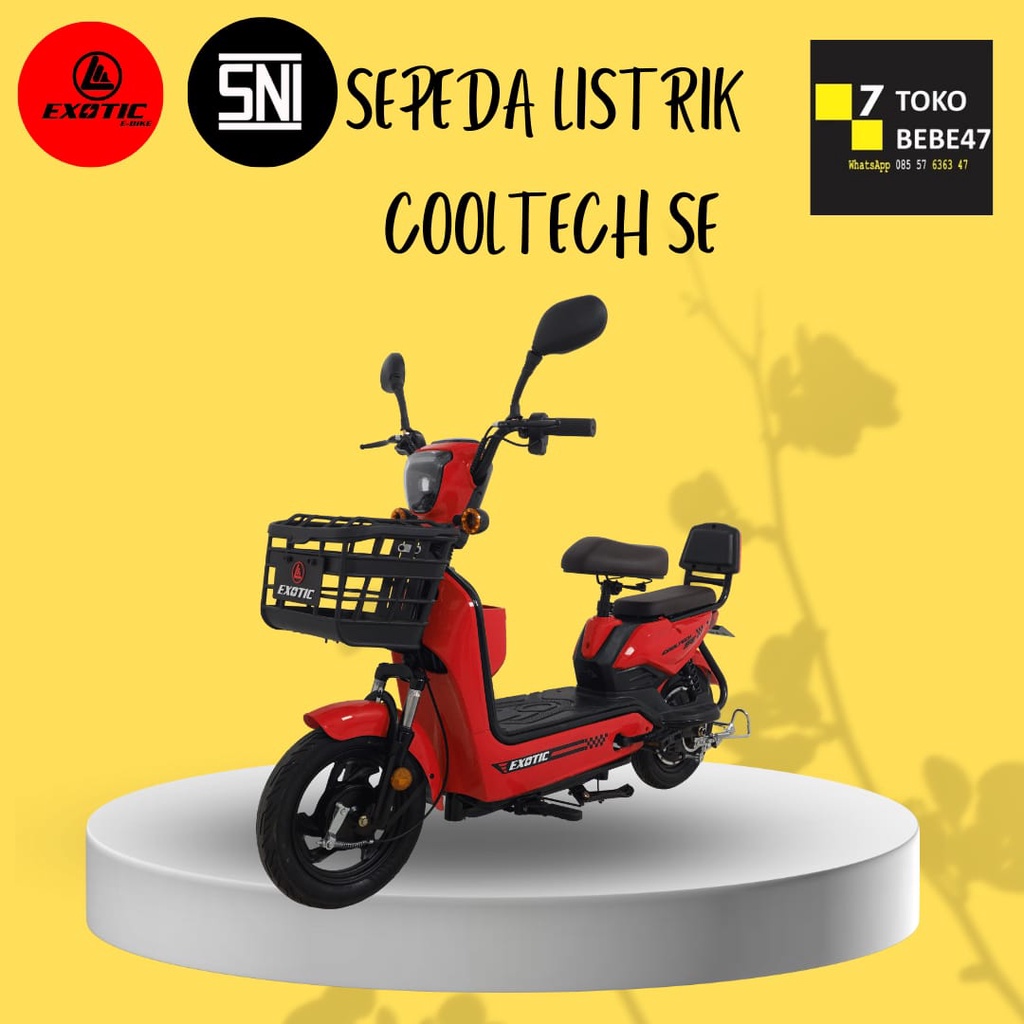 Sepeda Listrik Cooltech SE Kultek Exotic Pacific