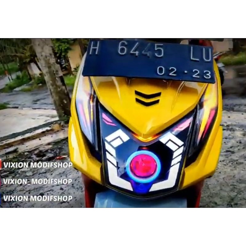 headlamp + sein beat custom