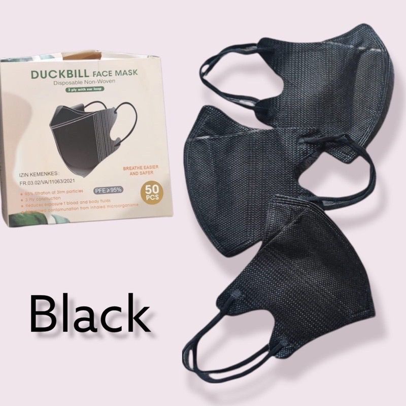 HELLO_masker duckbil YNB isi 50PCS/ masker premium mirip sensi YNB