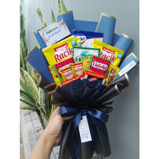 Buket bumbu dapur/Buket hari ibu/Gift buket