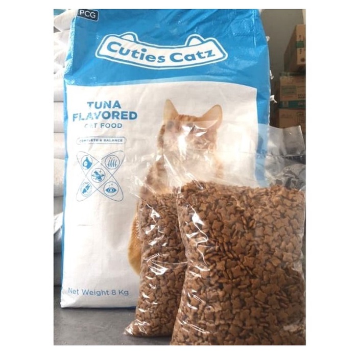 CUTIES CATZ TUNA REPACK 1KG Makanan Kucing Murah