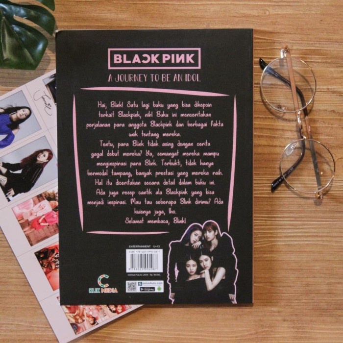KPOP BUKU KPOP : BLACKPINK: A JOURNEY TO BE AN IDOL