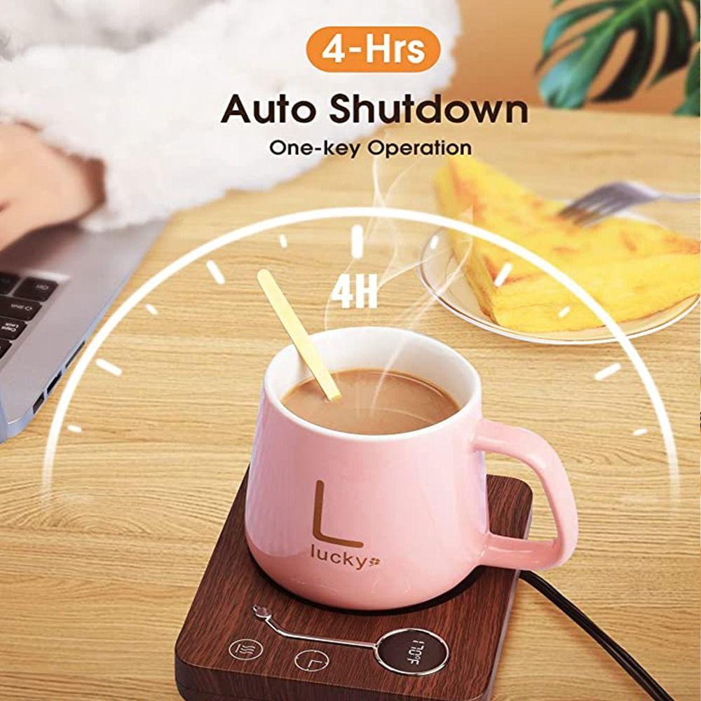 Top Mug Warmer Gravity Sensor 4H Auto Shut Off 12H Timer Penghangat Kopi
